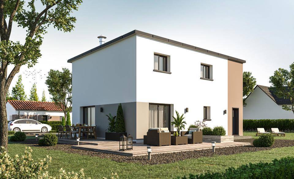 Programme terrain + maison à Bourgbarré en Ille-et-Vilaine (35) de 119 m² à vendre au prix de 434000€ - 2
