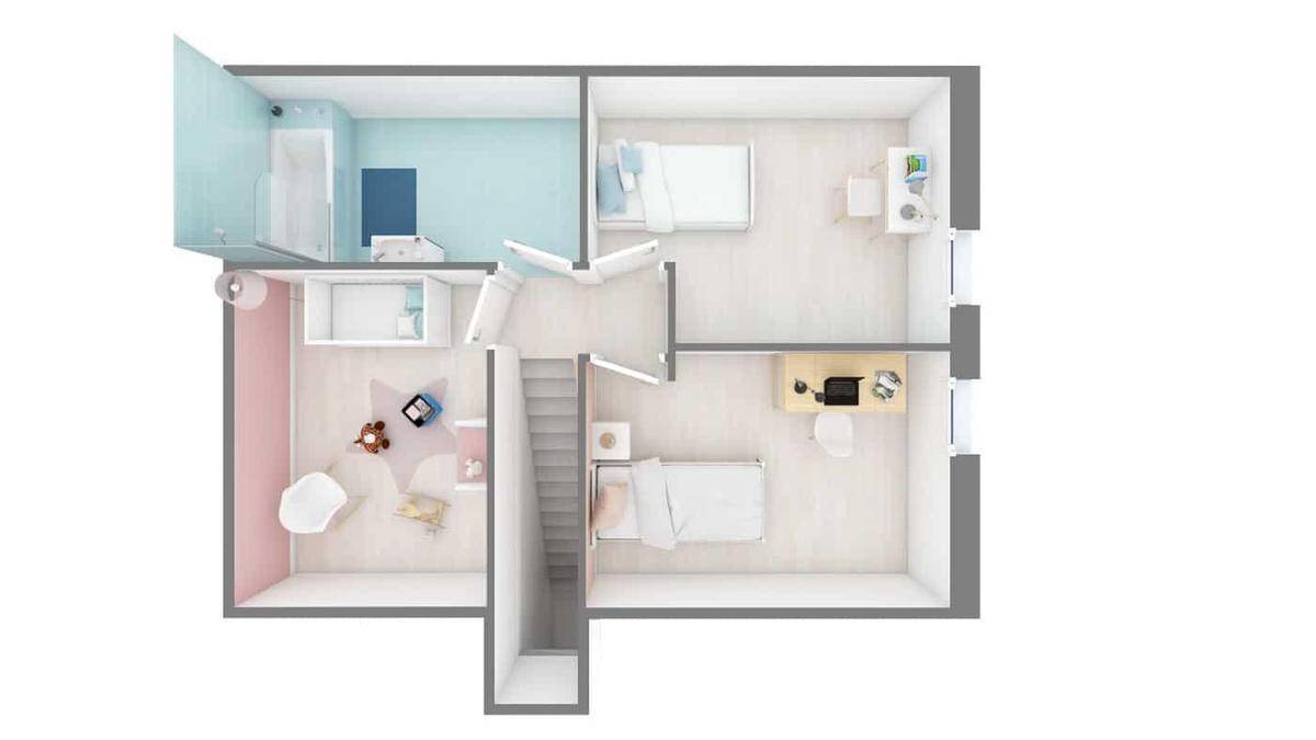 Programme terrain + maison à Dole en Jura (39) de 92 m² à vendre au prix de 223810€ - 4