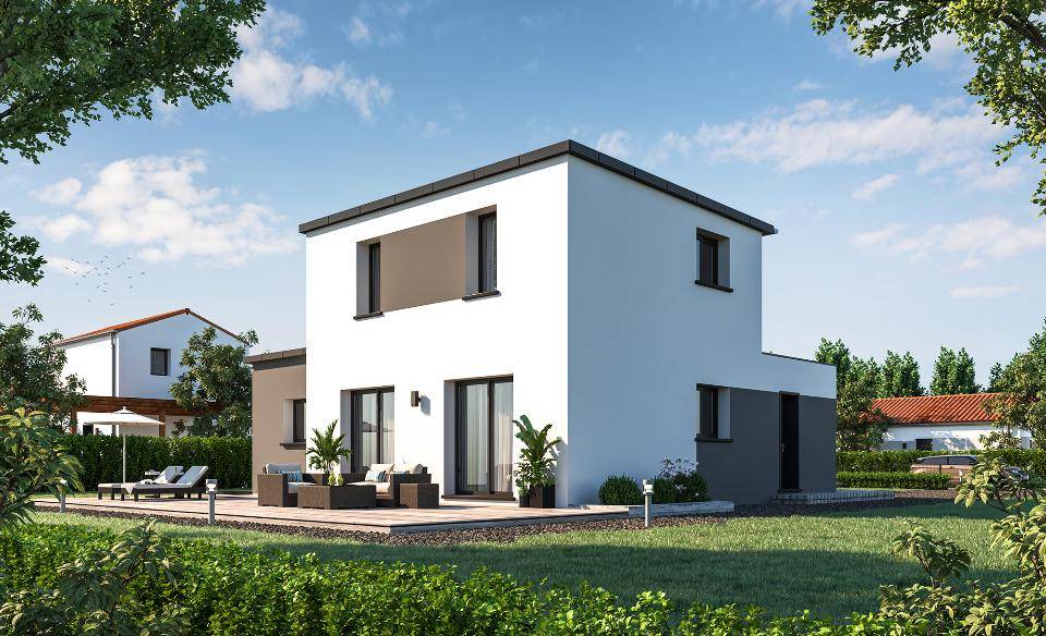 Programme terrain + maison à Derval en Loire-Atlantique (44) de 84 m² à vendre au prix de 271800€ - 1