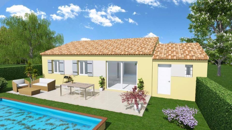 Programme terrain + maison à Aubignosc en Alpes-de-Haute-Provence (04) de 73 m² à vendre au prix de 225000€ - 1