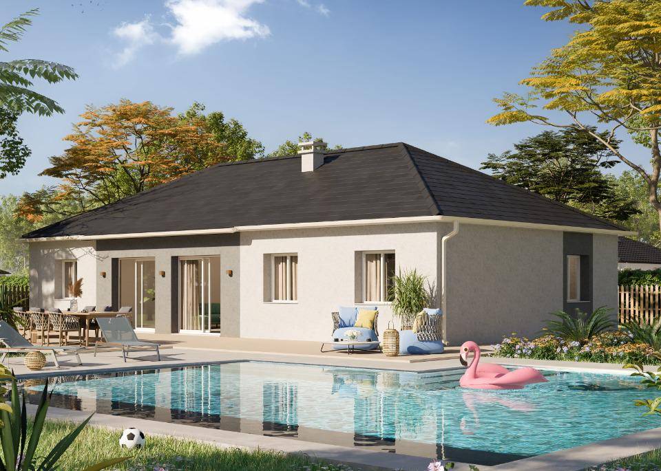 Programme terrain + maison à Charlas en Haute-Garonne (31) de 115 m² à vendre au prix de 224400€ - 1