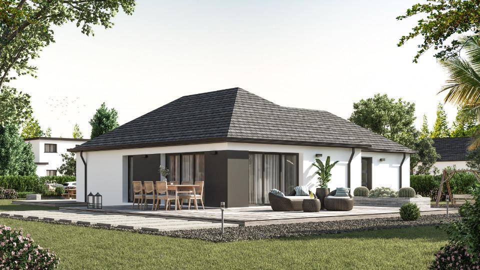 Programme terrain + maison à Landerneau en Finistère (29) de 110 m² à vendre au prix de 354500€ - 3