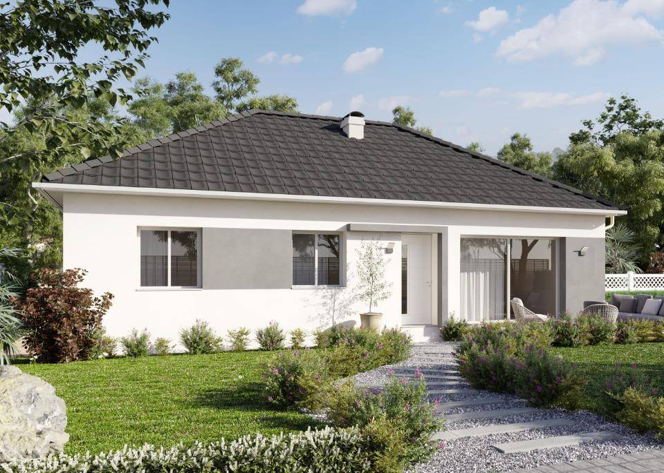 Programme terrain + maison à Montaut en Pyrénées-Atlantiques (64) de 90 m² à vendre au prix de 203375€ - 1