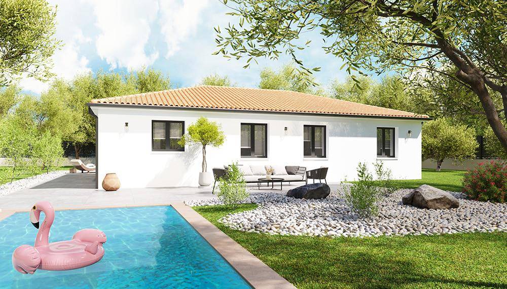 Programme terrain + maison à Charras en Charente (16) de 89 m² à vendre au prix de 155112€ - 2
