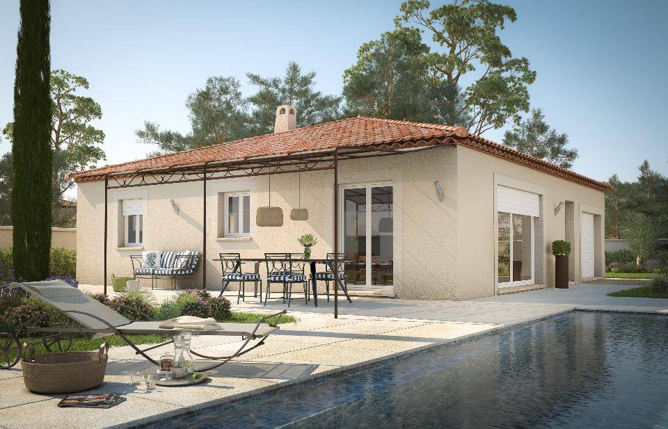 Programme terrain + maison à Gardanne en Bouches-du-Rhône (13) de 98 m² à vendre au prix de 423400€ - 1