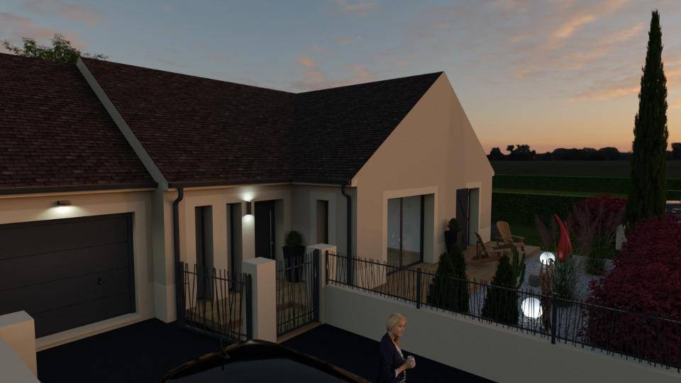 Programme terrain + maison à Mennecy en Essonne (91) de 90 m² à vendre au prix de 381769€ - 4
