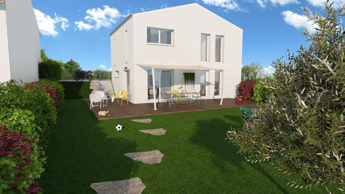 Programme terrain + maison à Cournon-d'Auvergne en Puy-de-Dôme (63) de 113 m² à vendre au prix de 331304€ - 2