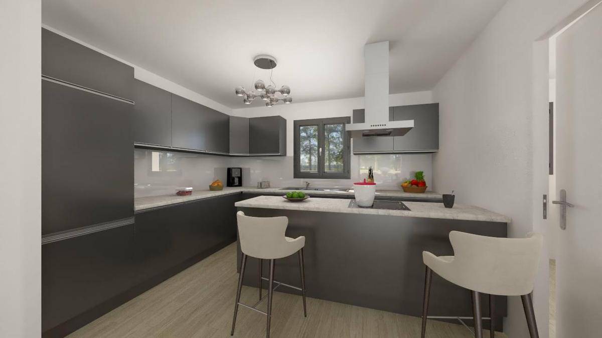 Programme terrain + maison à La Frette en Isère (38) de 114 m² à vendre au prix de 335000€ - 4