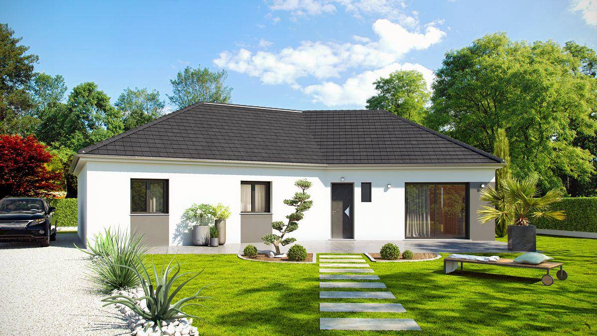 Programme terrain + maison à Montbéliard en Doubs (25) de 92 m² à vendre au prix de 209141€ - 1