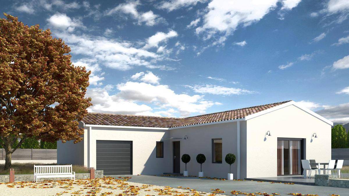 Programme terrain + maison à Duras en Lot-et-Garonne (47) de 85 m² à vendre au prix de 178000€ - 2