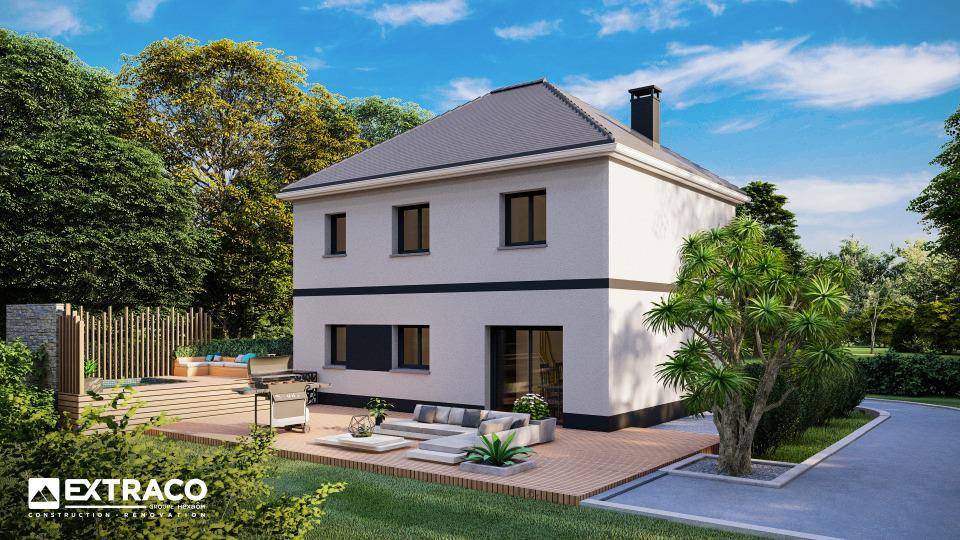 Programme terrain + maison à Buchy en Seine-Maritime (76) de 100 m² à vendre au prix de 255000€ - 2
