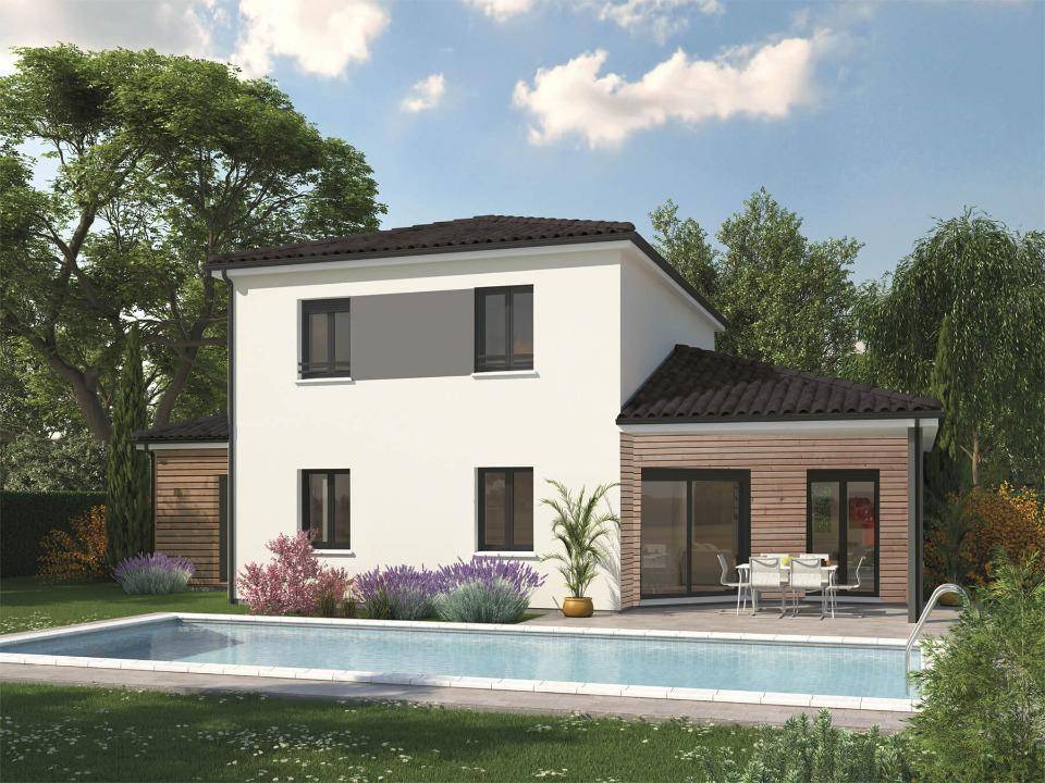 Programme terrain + maison à Singleyrac en Dordogne (24) de 130 m² à vendre au prix de 316000€ - 2