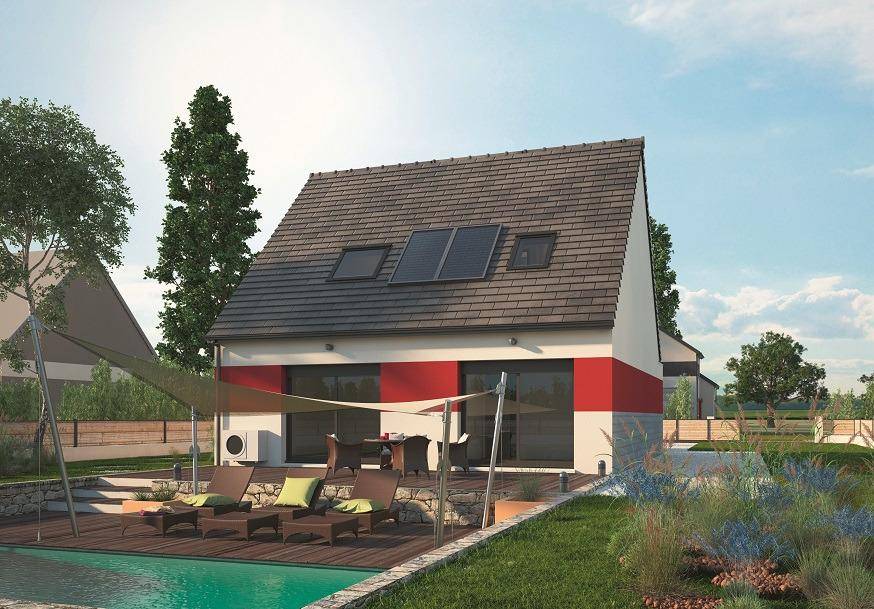 Programme terrain + maison à Milly-la-Forêt en Essonne (91) de 115 m² à vendre au prix de 355000€ - 2