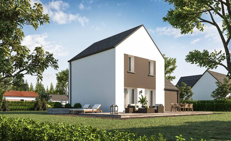 Programme terrain + maison à Boisgervilly en Ille-et-Vilaine (35) de 89 m² à vendre au prix de 269850€ - 2
