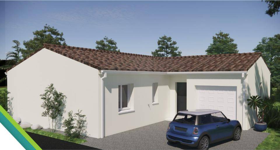 Programme terrain + maison à Aumagne en Charente-Maritime (17) de 90 m² à vendre au prix de 200000€ - 2