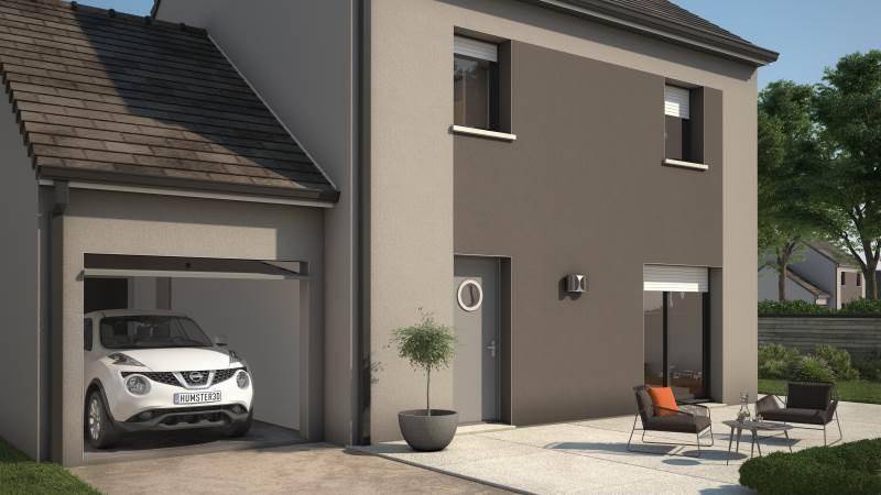 Programme terrain + maison à Mantes-la-Jolie en Yvelines (78) de 91 m² à vendre au prix de 296000€ - 2