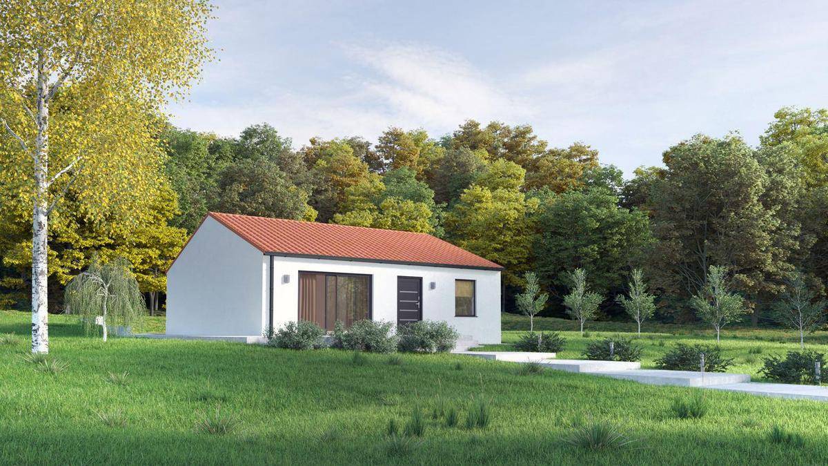 Programme terrain + maison à Mesnard-la-Barotière en Vendée (85) de 80 m² à vendre au prix de 179768€ - 1