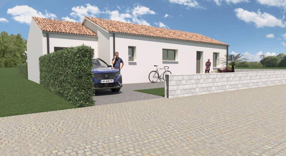 Programme terrain + maison à Puilboreau en Charente-Maritime (17) de 120 m² à vendre au prix de 564000€ - 1
