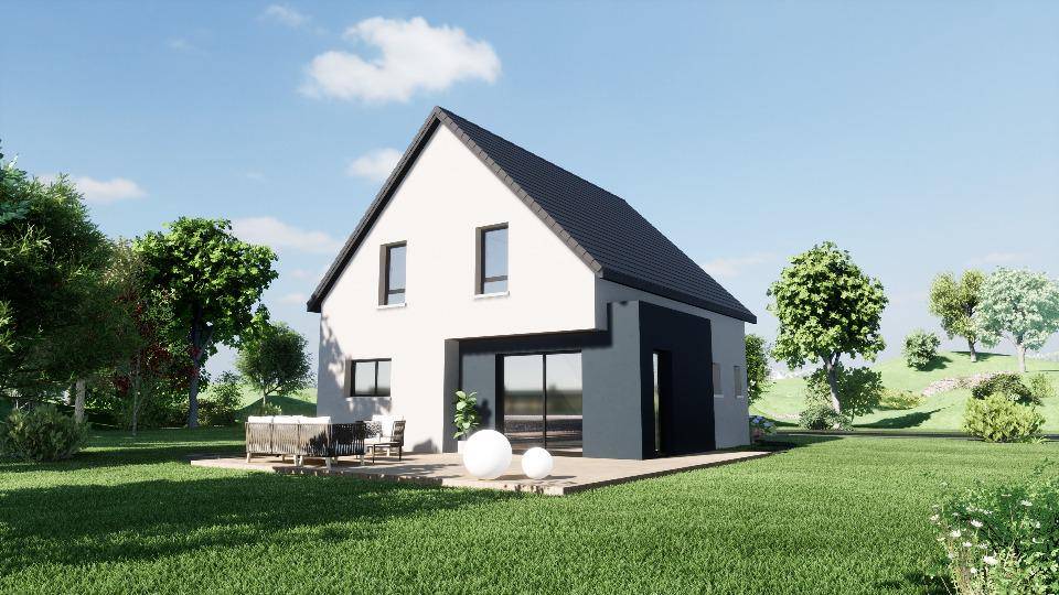 Programme terrain + maison à Surbourg en Bas-Rhin (67) de 110 m² à vendre au prix de 350000€ - 2