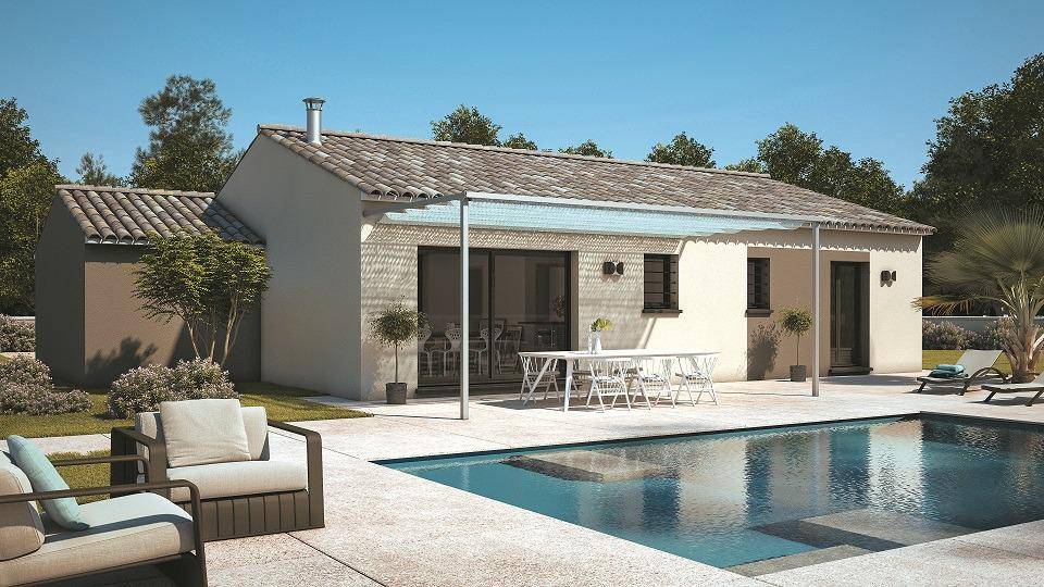 Programme terrain + maison à Roynac en Drôme (26) de 120 m² à vendre au prix de 399500€ - 1