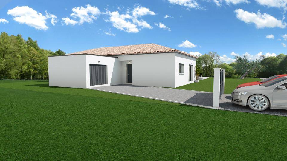 Programme terrain + maison à Bagnols-sur-Cèze en Gard (30) de 165 m² à vendre au prix de 422000€ - 3