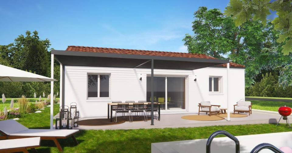 Programme terrain + maison à Montembœuf en Charente (16) de 70 m² à vendre au prix de 145000€ - 1