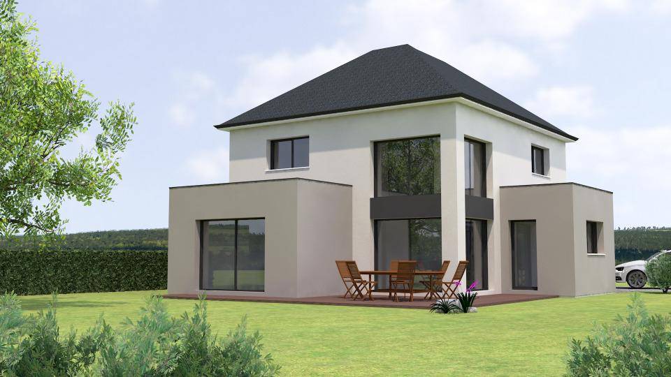 Programme terrain + maison à Les Garennes sur Loire en Maine-et-Loire (49) de 138 m² à vendre au prix de 423000€ - 1