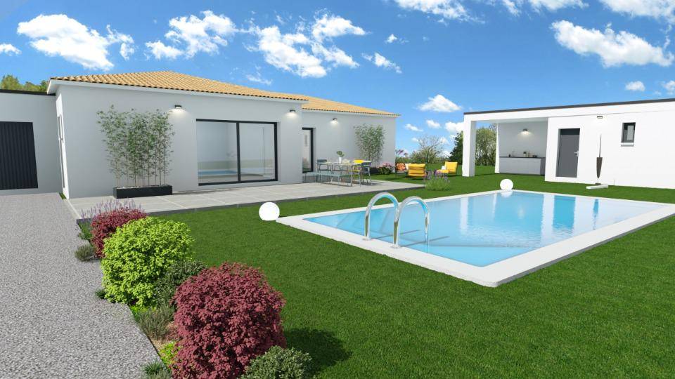 Programme terrain + maison à Trèbes en Aude (11) de 120 m² à vendre au prix de 355900€ - 1