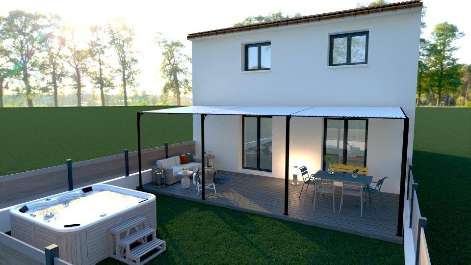 Programme terrain + maison à Saint-Nazaire en Pyrénées-Orientales (66) de 100 m² à vendre au prix de 450000€ - 2