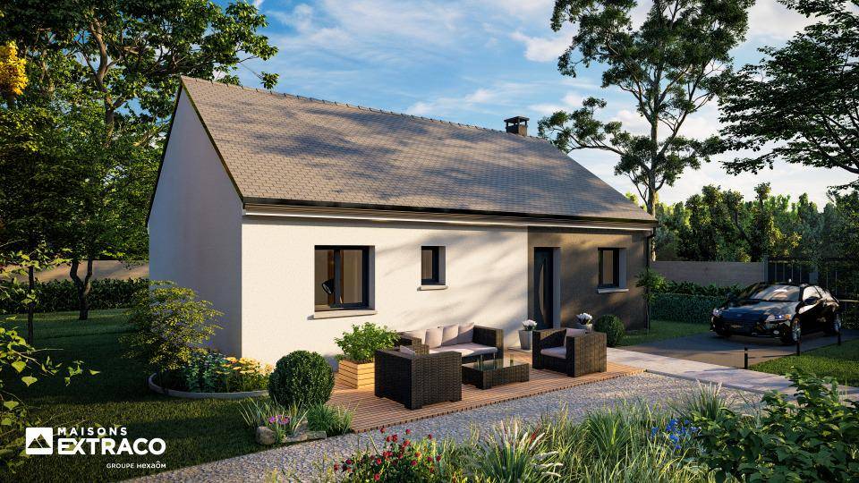 Programme terrain + maison à Marcilly-la-Campagne en Eure (27) de 71 m² à vendre au prix de 189900€ - 1
