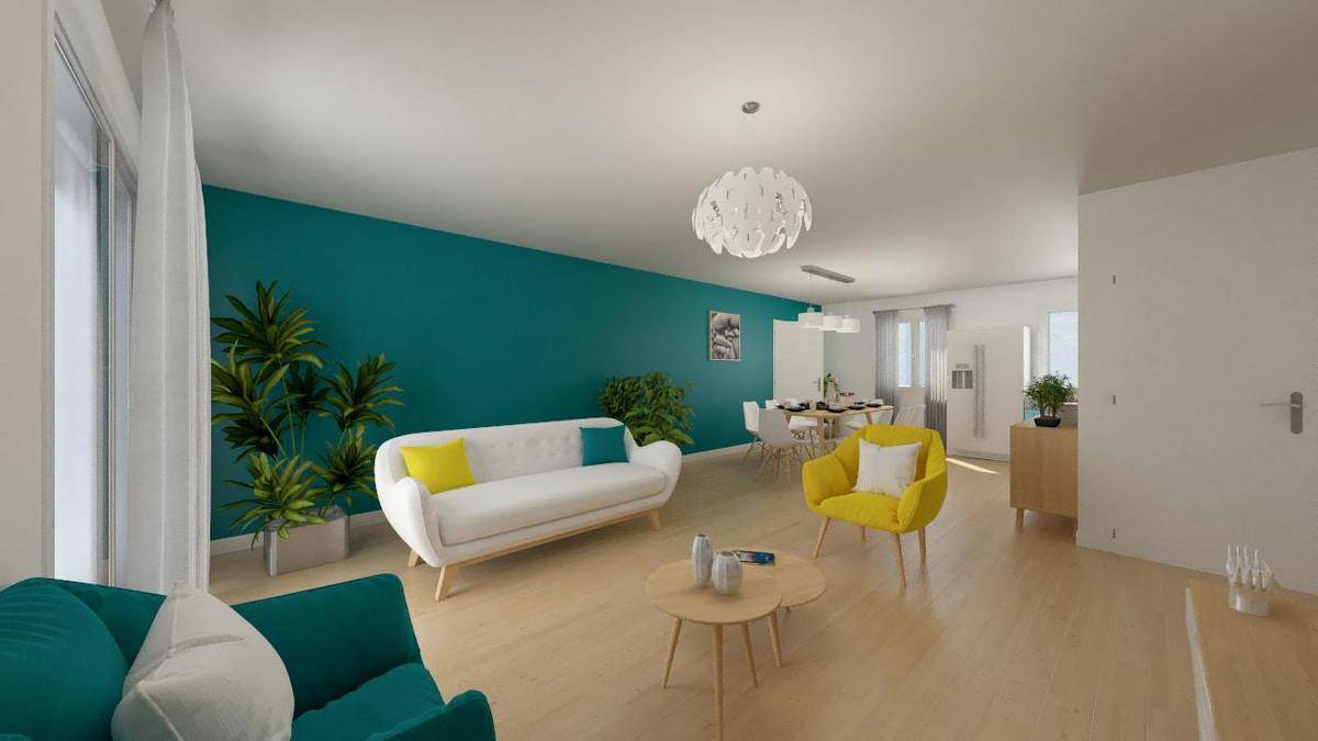 Programme terrain + maison à Saint-Germain-des-Bois en Cher (18) de 99 m² à vendre au prix de 162444€ - 3
