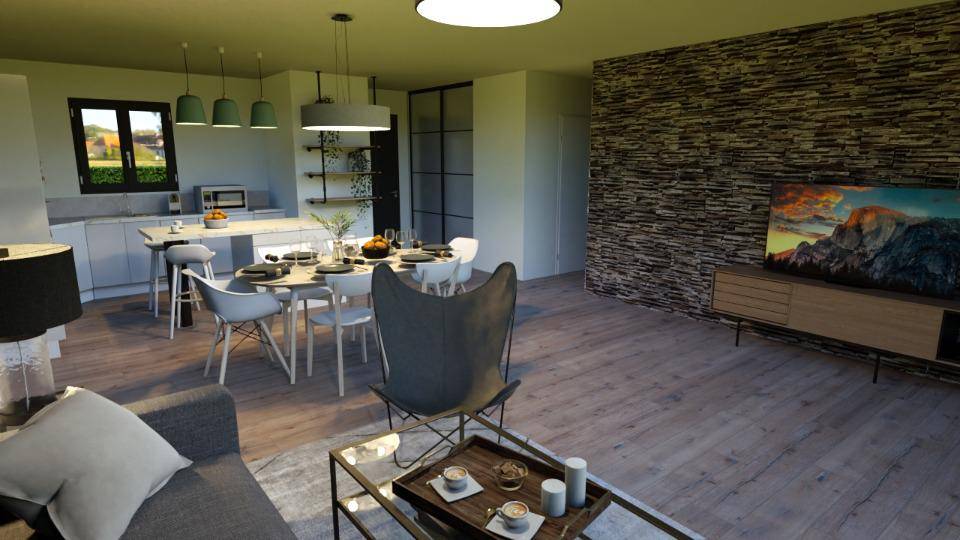 Programme terrain + maison à Bourg-Saint-Andéol en Ardèche (07) de 83 m² à vendre au prix de 239500€ - 3