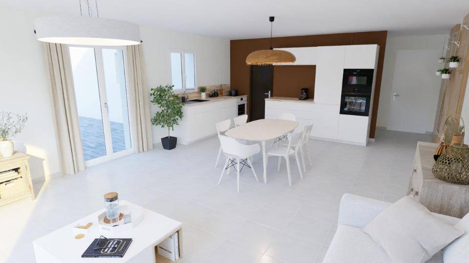 Programme terrain + maison à Saint-Étienne-de-Fontbellon en Ardèche (07) de 100 m² à vendre au prix de 256500€ - 3