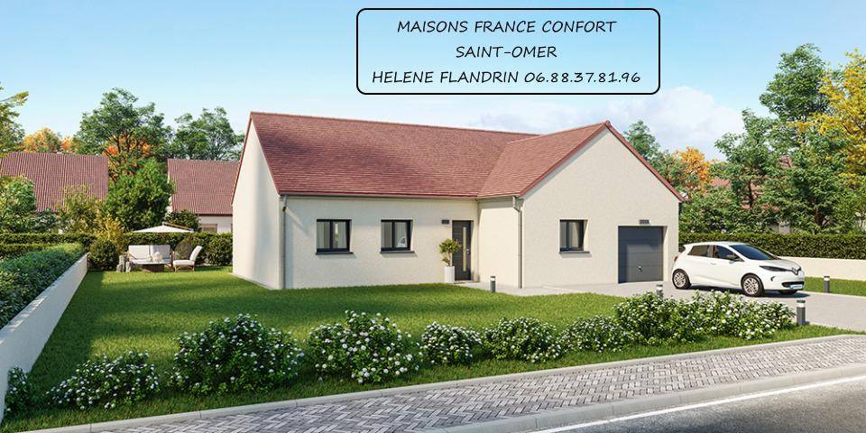 Programme terrain + maison à Mametz en Pas-de-Calais (62) de 85 m² à vendre au prix de 220159€ - 3