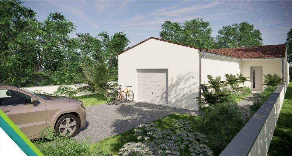 Programme terrain + maison à Saint-Germain-de-Montbron en Charente (16) de 110 m² à vendre au prix de 268500€ - 2
