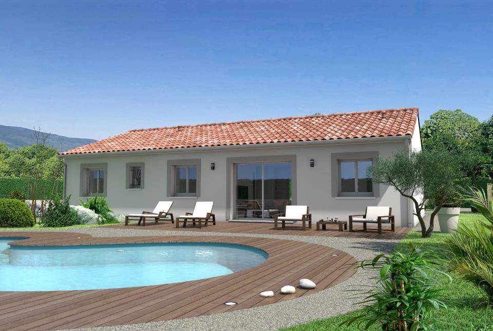 Programme terrain + maison à Paulhan en Hérault (34) de 99 m² à vendre au prix de 275050€ - 2