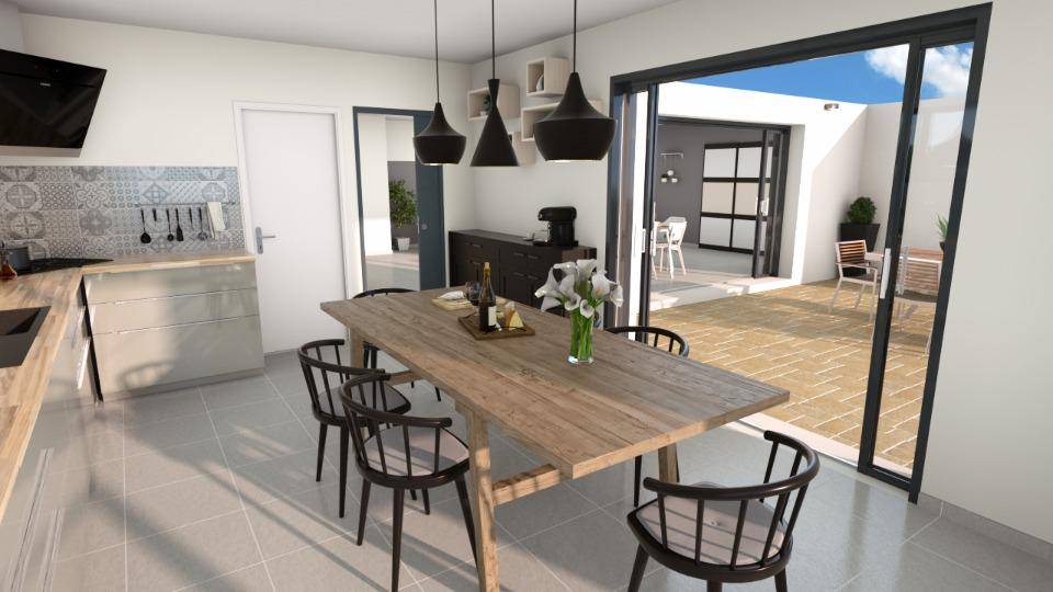 Programme terrain + maison à Ucel en Ardèche (07) de 140 m² à vendre au prix de 379800€ - 4