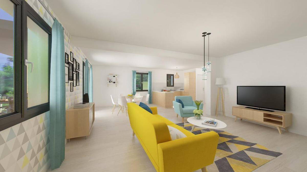 Programme terrain + maison à Abondance en Haute-Savoie (74) de 113 m² à vendre au prix de 673000€ - 3