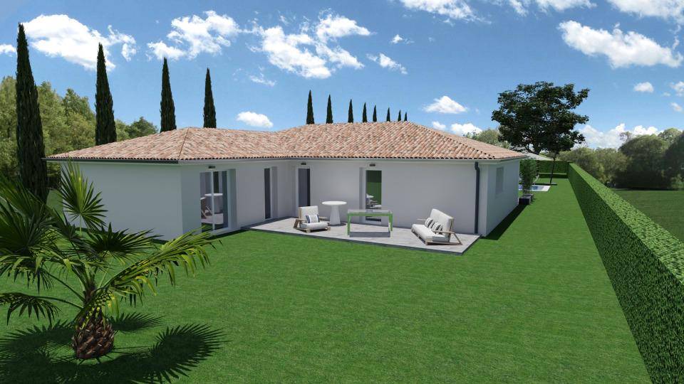Programme terrain + maison à Tournefeuille en Haute-Garonne (31) de 130 m² à vendre au prix de 483680€ - 2
