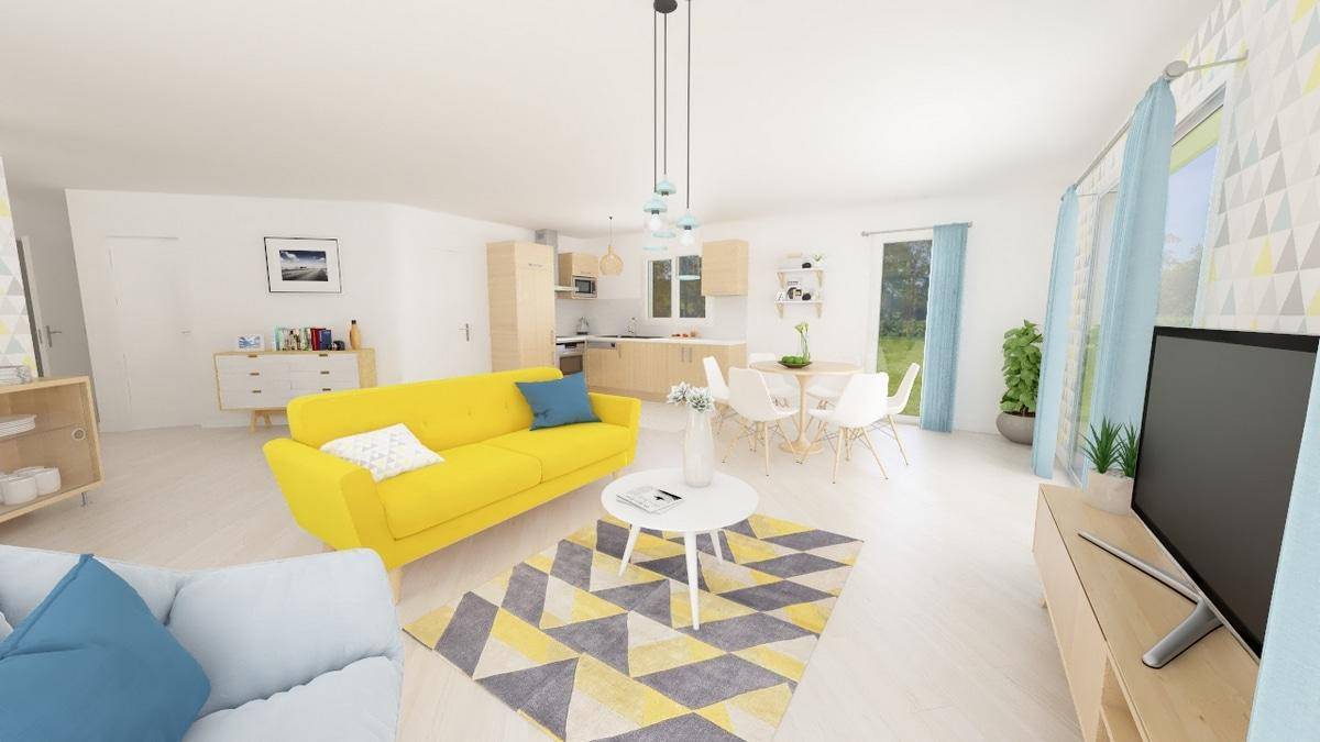 Programme terrain + maison à La Combe-de-Lancey en Isère (38) de 104 m² à vendre au prix de 534679€ - 3