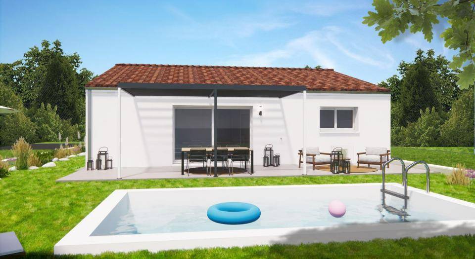 Programme terrain + maison à Puymoyen en Charente (16) de 84 m² à vendre au prix de 267000€ - 2