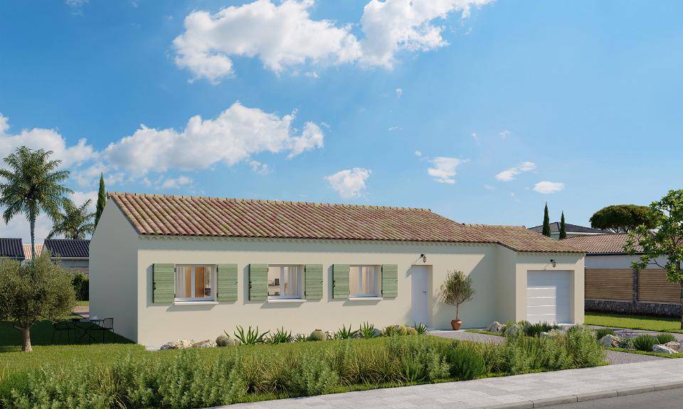 Programme terrain + maison à Larra en Haute-Garonne (31) de 101 m² à vendre au prix de 280478€ - 1