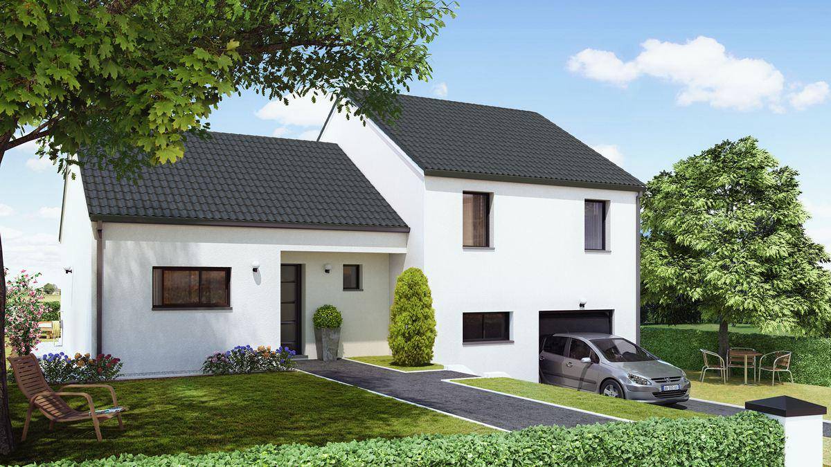 Programme terrain + maison à Roulans en Doubs (25) de 88 m² à vendre au prix de 253272€ - 1