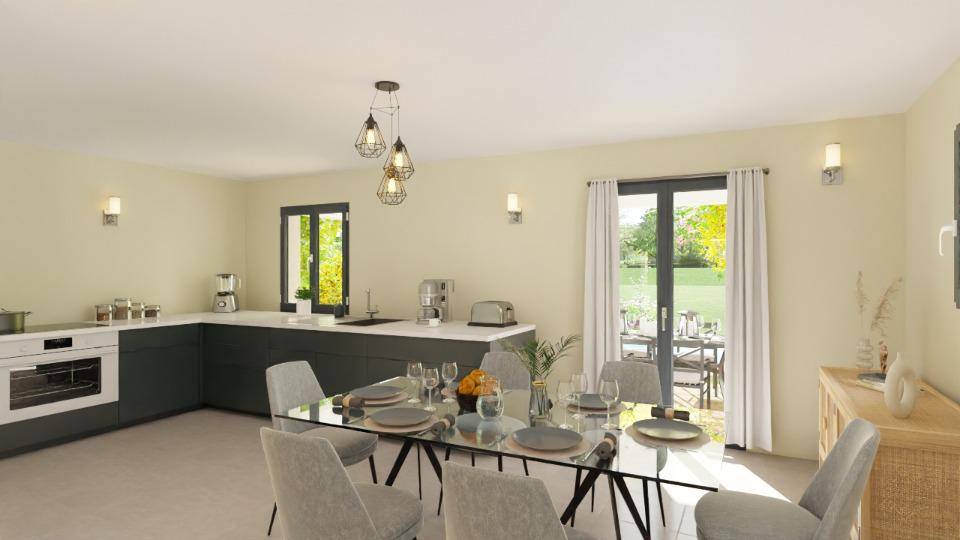 Programme terrain + maison à Sauve en Gard (30) de 86 m² à vendre au prix de 268700€ - 2