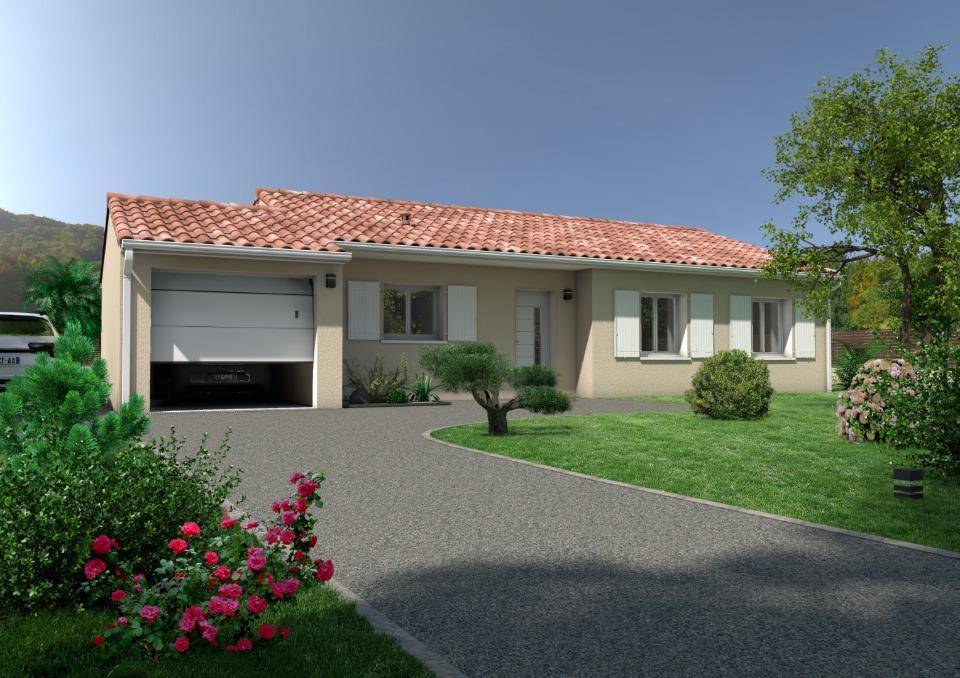 Programme terrain + maison à Palaja en Aude (11) de 85 m² à vendre au prix de 206175€ - 1