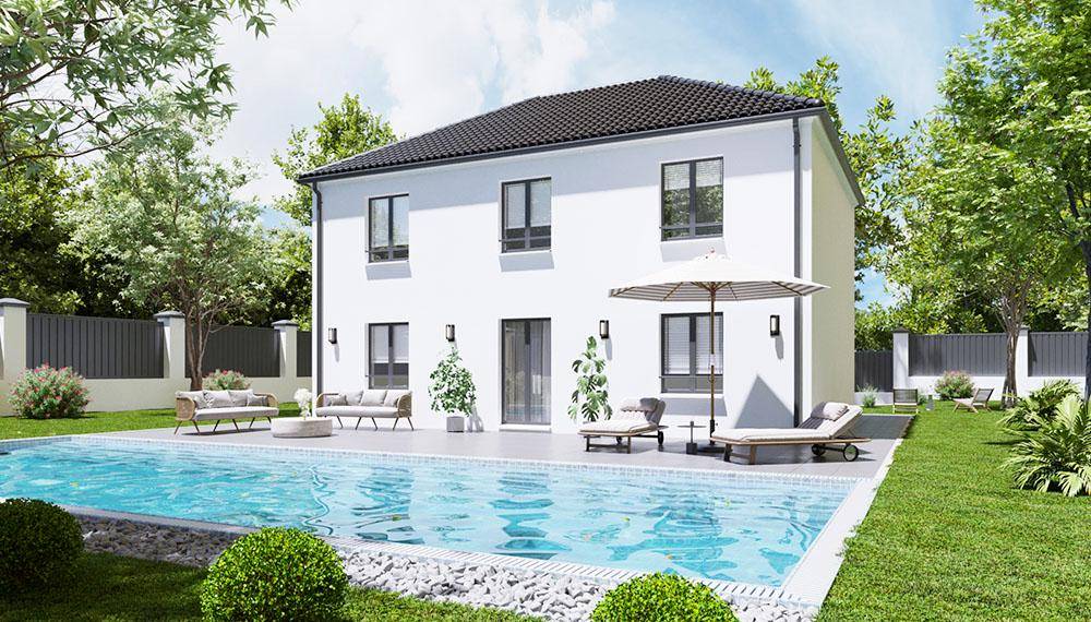 Programme terrain + maison à Bièvres en Essonne (91) de 138 m² à vendre au prix de 610753€ - 4