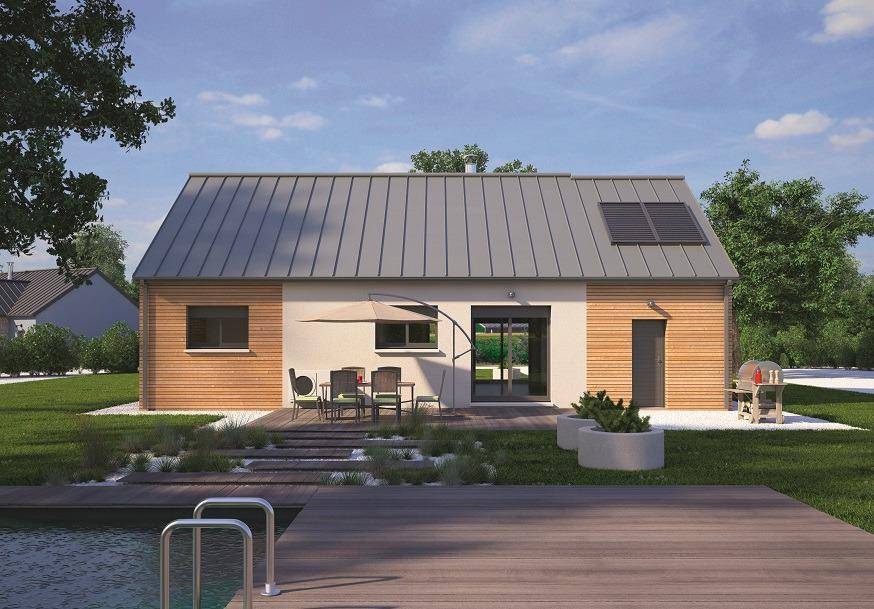 Programme terrain + maison à Ailly en Eure (27) de 70 m² à vendre au prix de 230700€ - 2