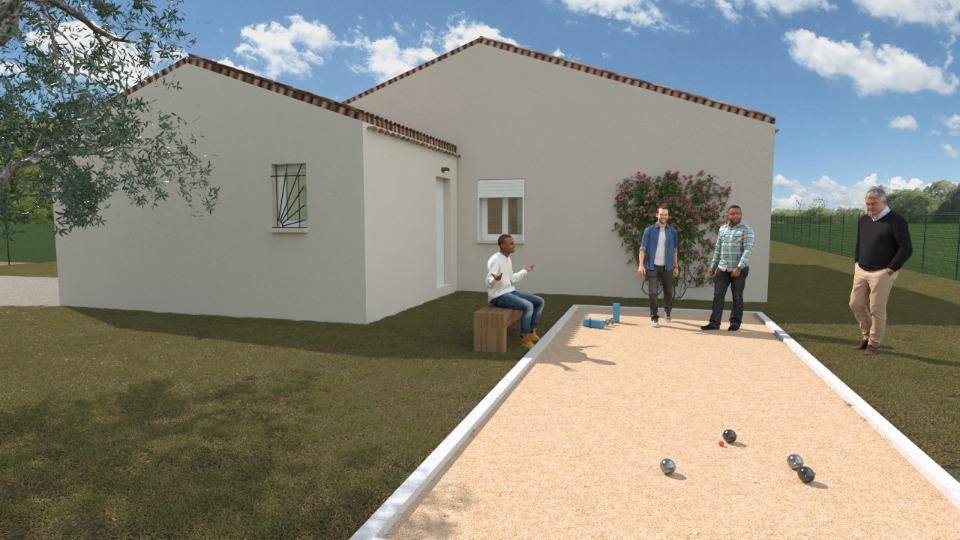Programme terrain + maison à Le Teil en Ardèche (07) de 105 m² à vendre au prix de 335000€ - 2