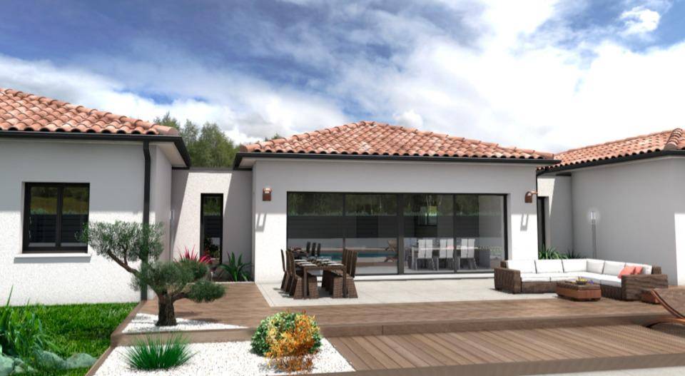 Programme terrain + maison à Fanjeaux en Aude (11) de 162 m² à vendre au prix de 382124€ - 4