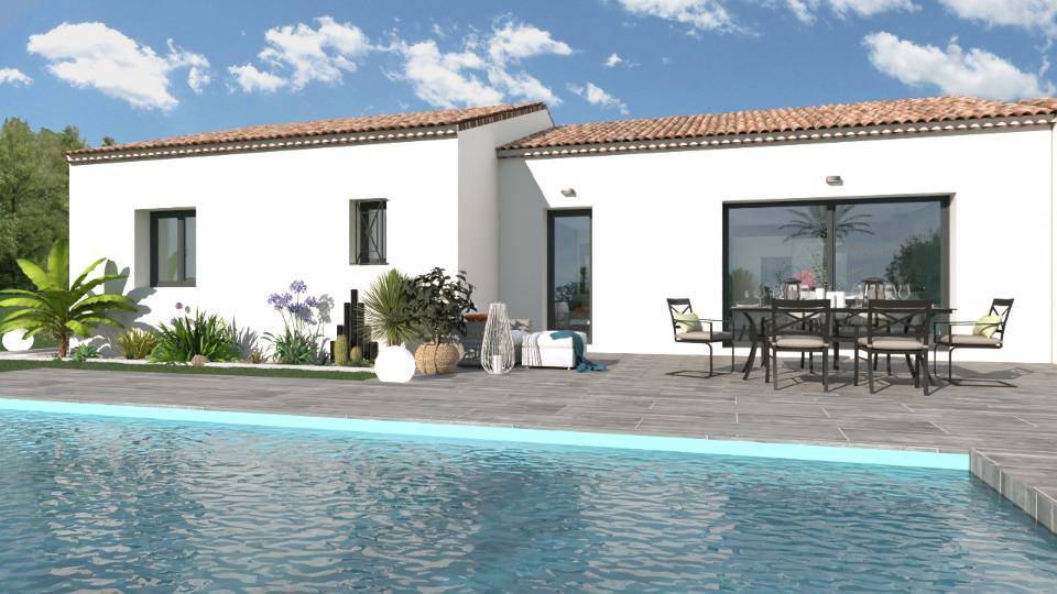 Programme terrain + maison à Grillon en Vaucluse (84) de 102 m² à vendre au prix de 310000€ - 4